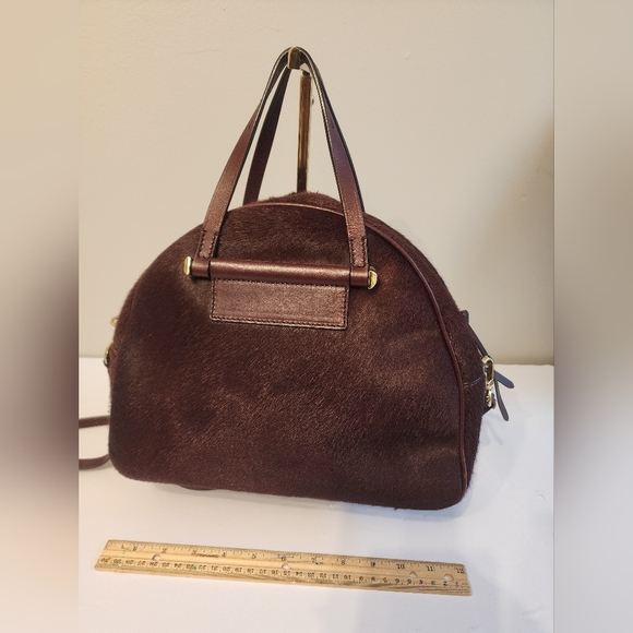 Jimmy Choo Varenne bowling bag Burgundy - Picture 2 of 4